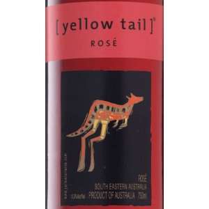  2009 Yellow Tail Rose 750ml Grocery & Gourmet Food