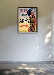 Title The Call to Duty   Join the Army for Home and Country