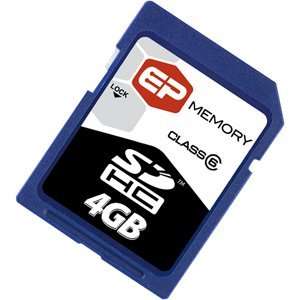   Memory 4GB microSD High Capacity (microSDHC) Card   EPSDHC/4GB MICRO