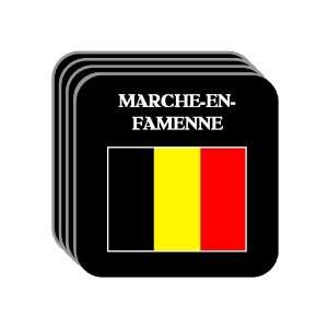  Belgium   MARCHE EN FAMENNE Set of 4 Mini Mousepad 