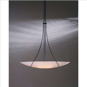  Draped Loop 38 Two Light Pendant in Opal Finish Brushed 