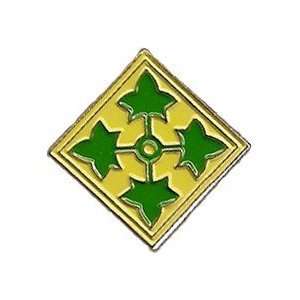  4th Infantry Division Pin 
