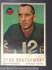 1959 TOPPS FOOTBALL NM #90 ZEKE BRATKOWSKI BEARS