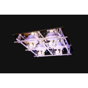    Edward Crystal LED Ceiling Light 28016/4Y