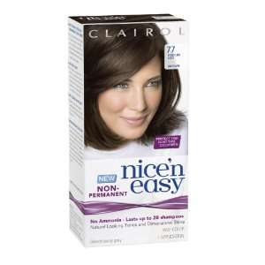 Clairol Nice N Easy Non Permanent Hair Color 77 Medium Ash Brown 1 
