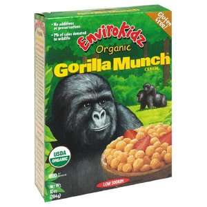 EnviroKidz Organic Gorilla Munch Cereal, 10 Ounce Boxes (Pack of 6)