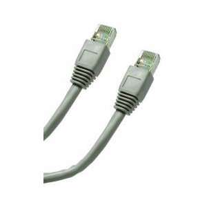  CAT5E, STP (Shielded), with Boot, 350MHz, Gray, 8 ft 
