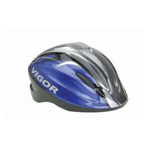   Jr. Youth Cycling Helmet S/M 50  52 cm Blue Streak.