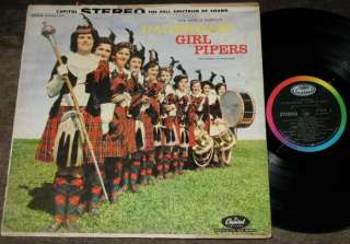   Dagenham Girl Pipers LP Capitol ST 10125 Bagpipes Music LISTEN  