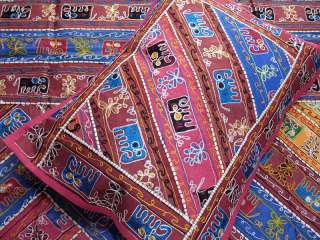 5p Aari India Style Traditional Bedspread Coverlet Set  