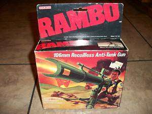 1985 COLECO  RAMBO  106MM RECOILLESS ANTI TANK GUN(NEW)  
