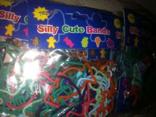 288 TREATS   Silly Shaped Rubber Bands Bandz WHOLESALE  