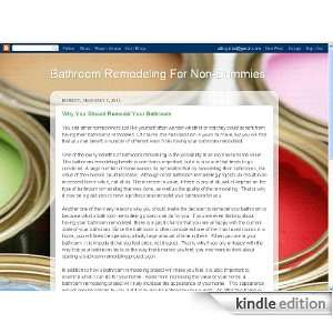  Bathroom Remodeling For Non Dummies Kindle Store ATTIC 