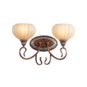  Woodbridge Lighting 53066 CGL Copper Glow Liezel 2 Light 