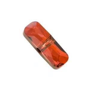  Swarovski Crystal #5534 Column Bead 14.5x5mm Crystal Red 