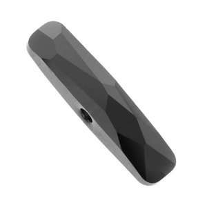  Swarovski Crystal #5534 Column Bead 23.5x5mm Jet Black 