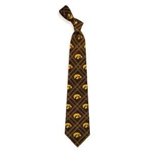  Iowa Hawkeyes 100% Polyester Woven Poly 2 Neck Tie   NCAA 
