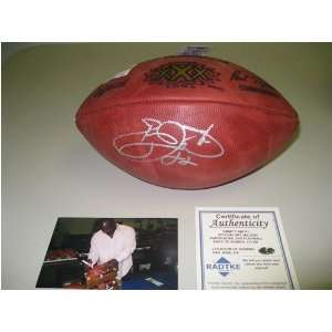   Smith Autographed Football   Super Bowl Xxviii