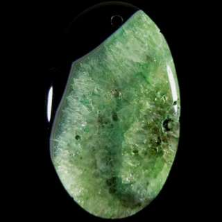 stunning Druzy Geode agate pendant bead stone w9761  