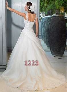 Neues Traumhaftes Hochzeit Brautkleider in Wunschgröße 