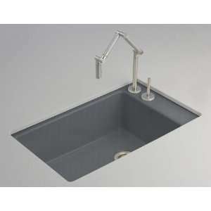 Kohler K 6410 2K FT Indio Undercounter Single Basin Sink with Two Hole 