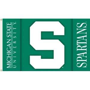  Michigan State Spartans Double Sided 3x5 Flag Sports 