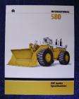 International 580 PayLoader 1200 HP Brochure 1981  