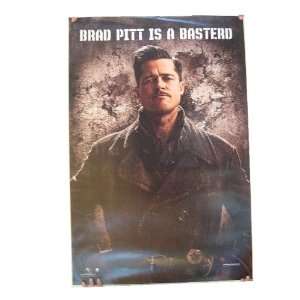  Brad Pitt Inglorious Basterds Poster 