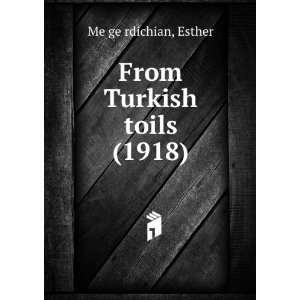   Turkish toils (1918) (9781275502840) Esther MeÌ?geÌ?rdichian Books