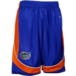 Nike Florida Gators Royal Blue Run Gun Basketball Shorts  