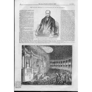  M Sauzet & French Chamber Of Deputies 1844