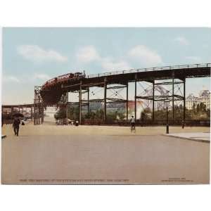  Reprint The Elevated at One Hundred and Tenth Street, New 