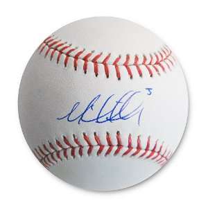  Boston Red Sox Mike Aviles Autographed Baseball Sports 