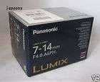 Official Panasonic Lumix G VARIO 7 14mm F4.0 f/4.0 ASPH
