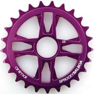  Animal Sprocky Balboa BMX Bike Sprocket   25T   Purple 