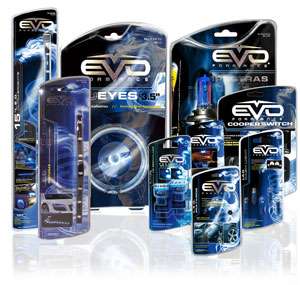 EVO Formance 93353 Spectras Xenon 75/65W100/90W Blue H4 Halogen Bulb 