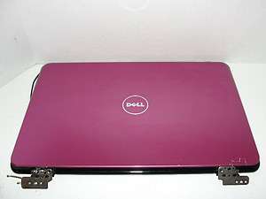 DELL INSPIRON 14R N4010 LCD BACK COVER LID & HINGES PINK (GR21X) [B 