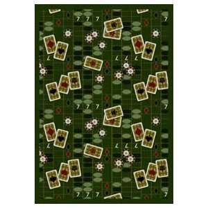 Joy Carpets Gaming and Entertainment Feeling Lucky 1509 Emerald Kids 