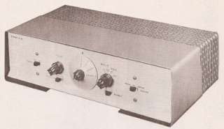 1958 MADISON FIELDING a15 amplifier service manual amp  