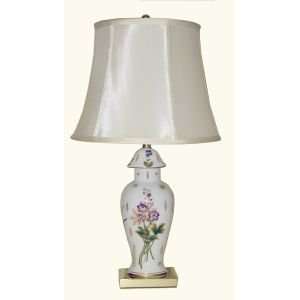  Heller Lighting 7008 PB Daffodils Table Lamp