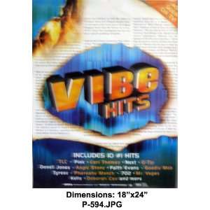  VIBE Hits 17x22 Poster 