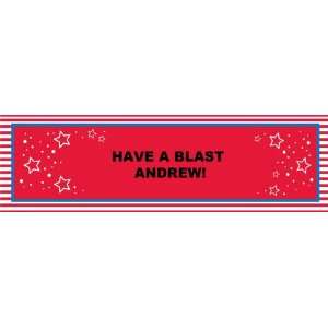   Fireworks Personalized Banner Large 30 x100