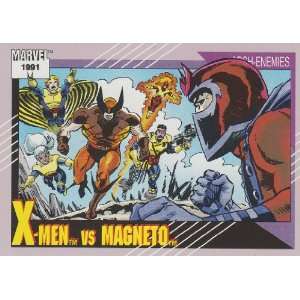  X Men vs. Magneto #125 (Marvel Universe Series 2 Trading 