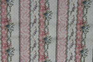Mary Rose Classic Fabric Quilt Gate MR 16B Pink Stripe  