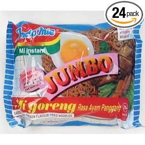 Indomie Jumbo Instant Fried Noodles, BBQ Chicken Flavor, 4.2 Ounce 