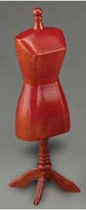Reutters Porcelain Dress Form Measures 5 in tall Designed for the 1 