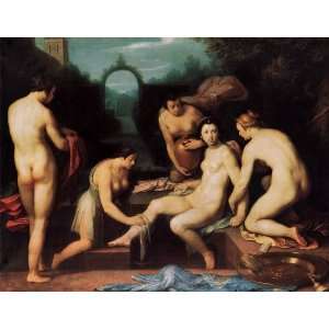   Cornelisz van Haarlem   24 x 18 inches   Bathsheba