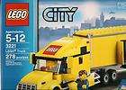 LEGO CITY YELLOW LEGO DELIVERY TRUCK SET #3221 278 PCS