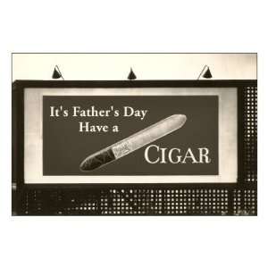  Billboard, Have a Cigar Premium Poster Print, 16x24