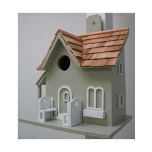  Little Retreat Birdhouse   Green; Removable Back Wall 